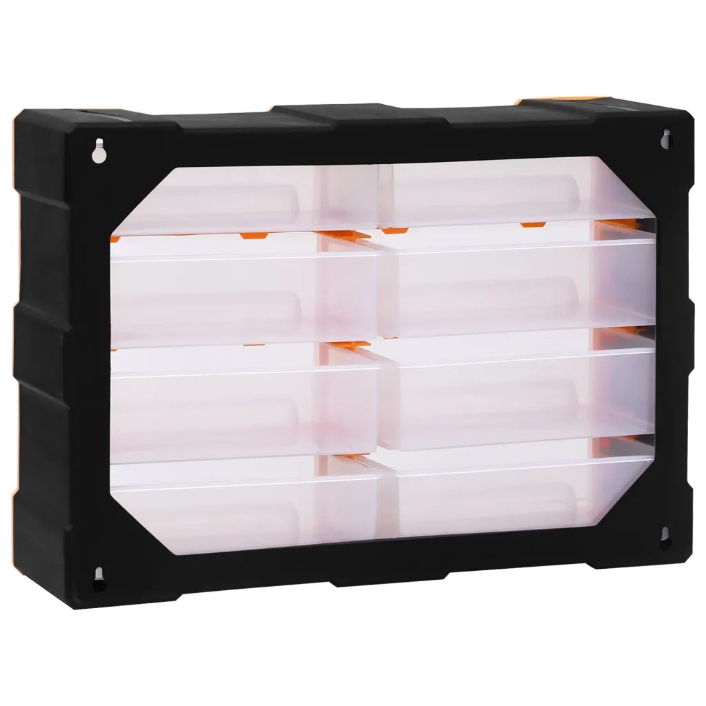 Mobile Contenitore con 8 Cassetti Grandi 52x16x37 cm CFW4519491