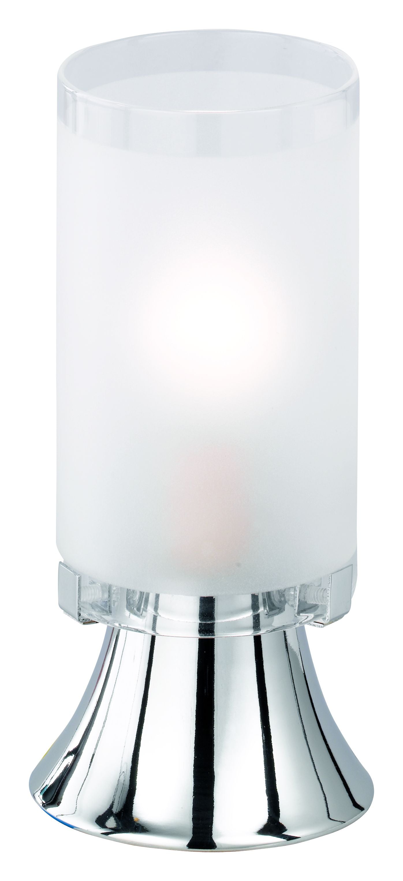 Lampada tavolo da Interno  E14 in Metallo Cromo