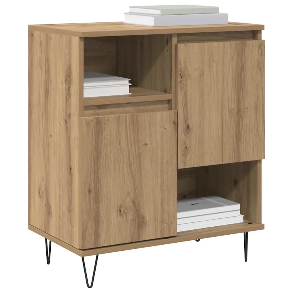 Credenza 2 pcs Rovere artigianale 60 x 35 x 70 cm
