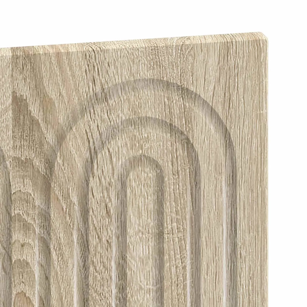 Testiera da Muro ALKMAAR Rovere Sonoma Legno ingegnerizzato 896307