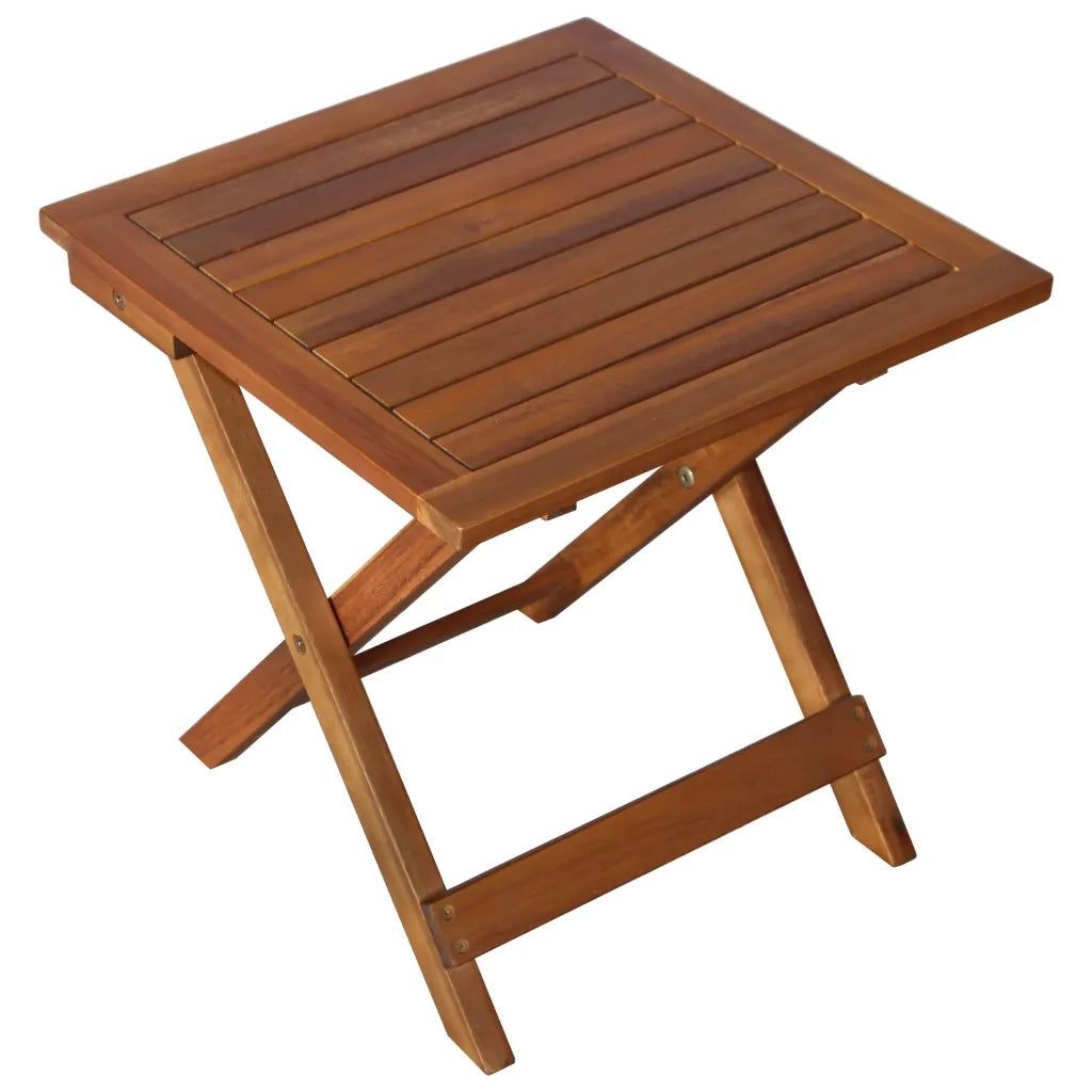 Lettino Prendisole | Sdraio da giardino | Lettino da sole 3 pz con Tavolino in Legno Massello d'Acacia