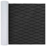 Tappetino per Barche Rigato Grigio Scuro e Nero 190 x 70 cm EVA 42052313