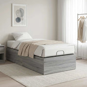 Giroletto per rete letto regolabile Sonoma grigio 100 x 190 cm 8021852
