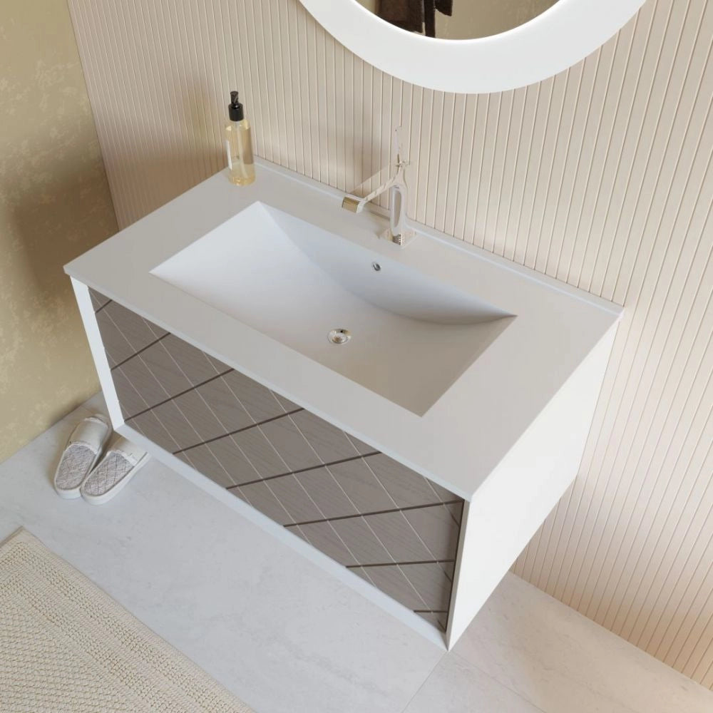 Mobile sospeso Relief 80 cm - Pietra