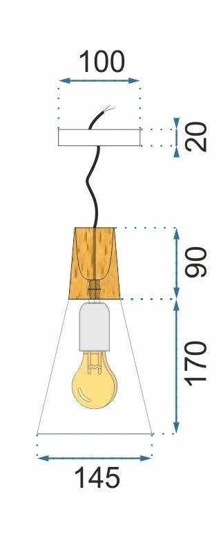 Lampada Da Soffitto Scandi B Bianca