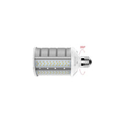 Proiettore LED Smile 20W E27 Retrofit, Ottica 120 gradi, Temperatura 2200K, Protezione IP64 per Illuminazione Esterna Professionale, Serie SMILE