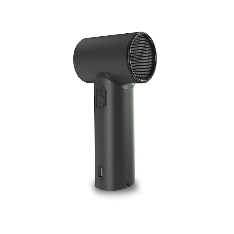 VENTILATORE TURBO PORTATILE RICARICABILE NERO SOGO