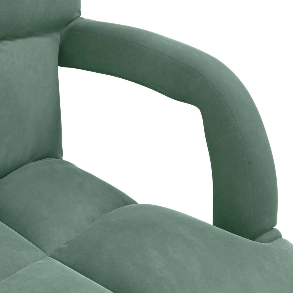 Sedia da Pavimento Verde Mare 58 x 62 x 58 cm Velluto 42028141