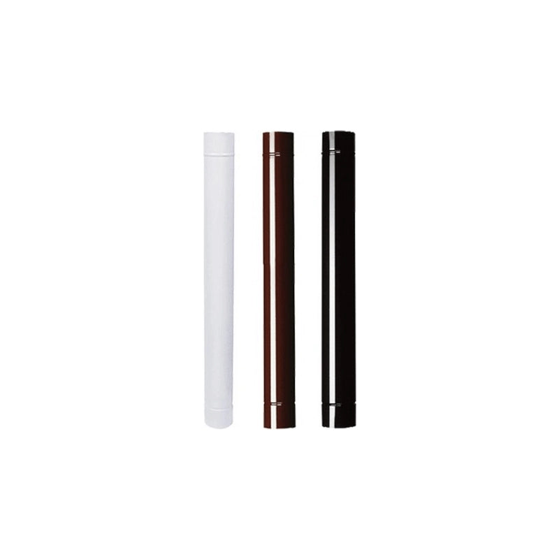 Tubo Smaltato Per Stufe Cm 100 Ø 10 Bianco