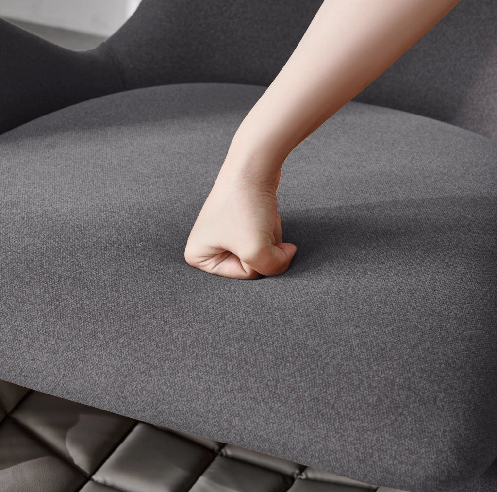 Poltrona lounge design in stile squalo balena con cuccia integrata; 66x69x76 cm; grigio