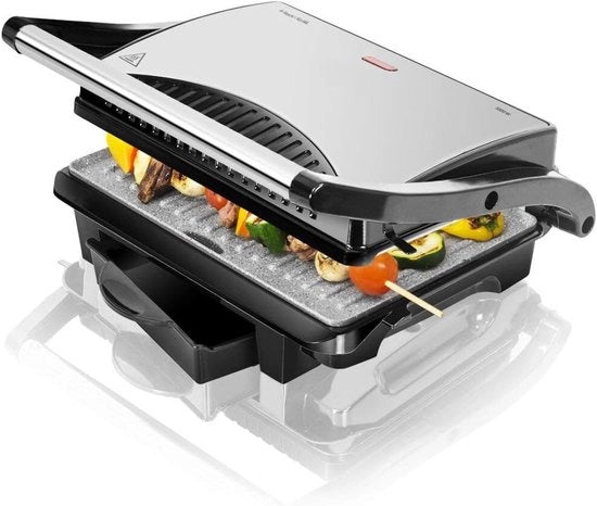 Apparecchio Grill - Griglia Tavolo - Apparecchio Tostapane - Raccordo Verticale - Griglia Panini - Alta Qualità