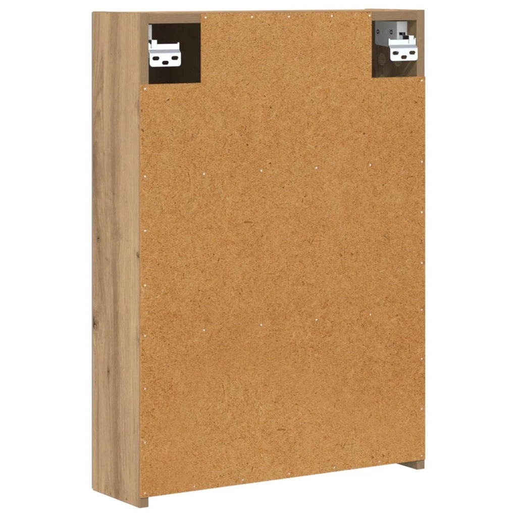 Mobiletto per specchio da bagno con porta Rovere Artigianale 889046