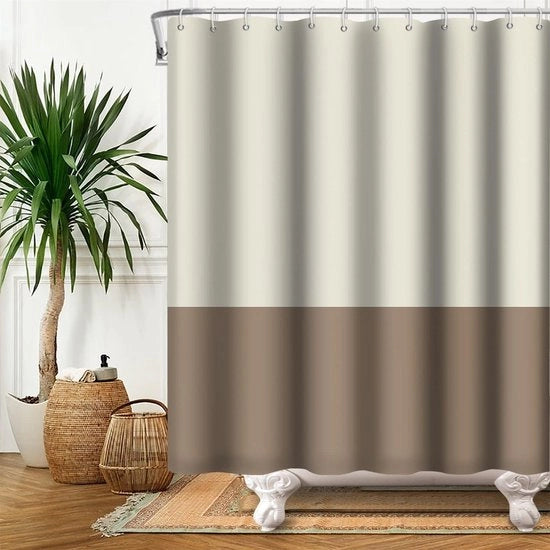 Douchegordino in tela di poliestere - acqua resistente - 105 x 160 cm
