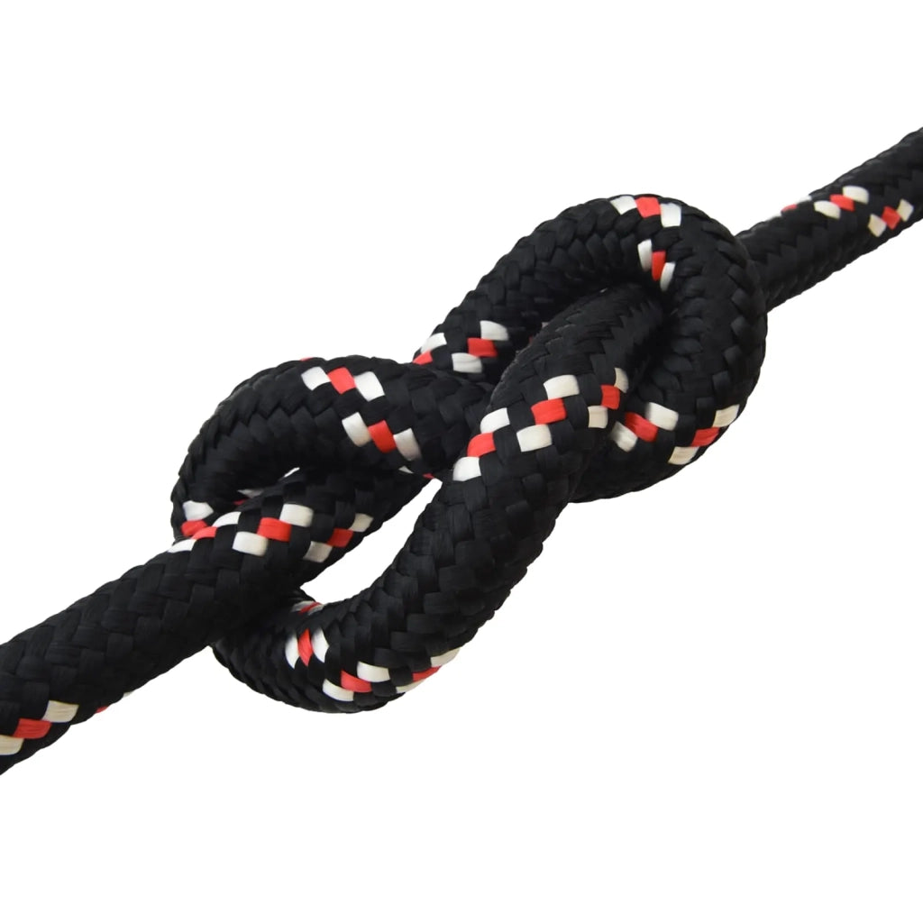 Corda multiuso 30 mm 10 m Nero e Rosso PP 3472839
