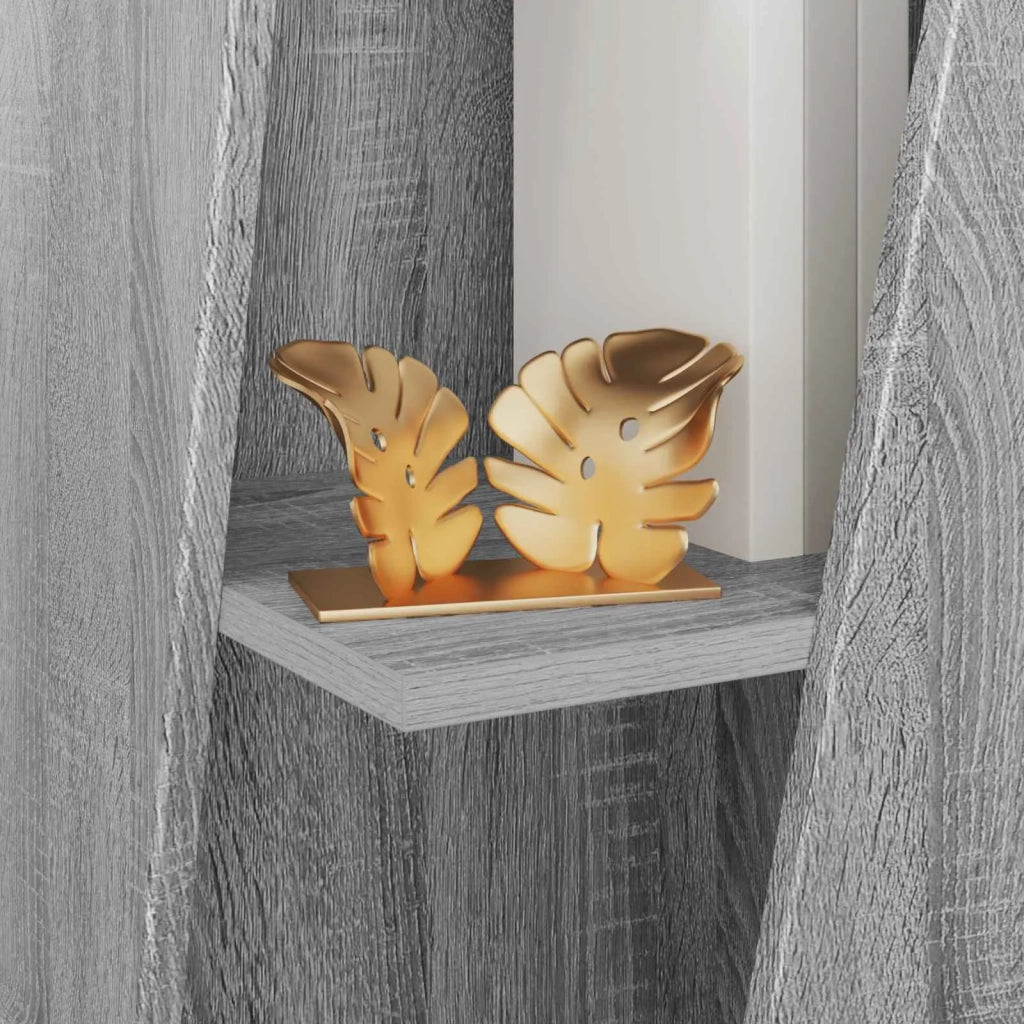 Mensola laterale Grigio Sonoma 33 x 32 x 70,5 cm 892413