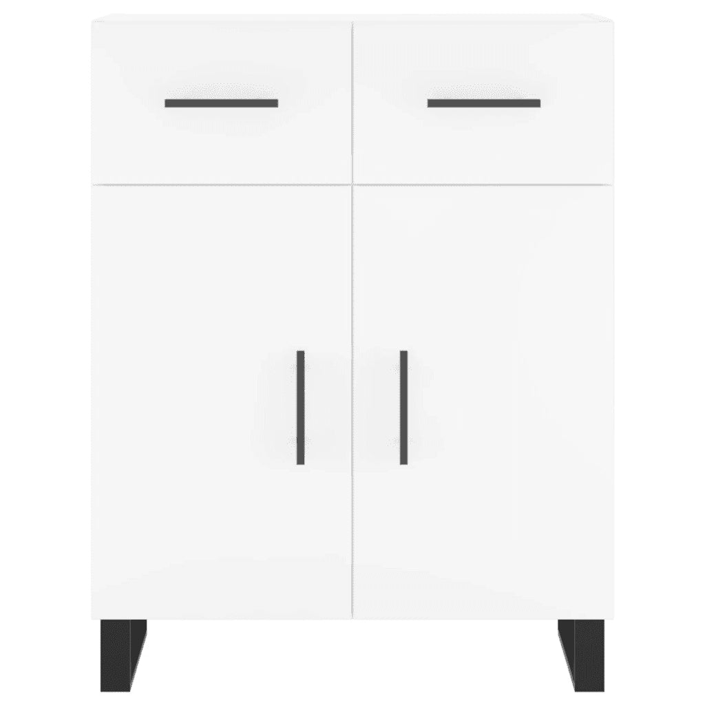 Credenza Bianca 69,5x34x90 cm in Legno Multistrato 828004