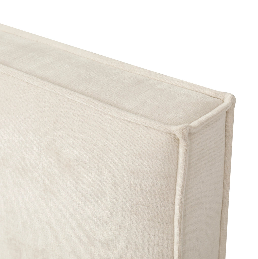 Letto matrimoniale imbottito 180x200 cm con vano contenitore idraulico