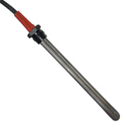 IDH63778  Resistenza accensione ricurva per stufe a pellet, con raccordo filettato 3/8" GAS.