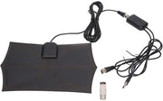 Antenna per TV digitale - 300 miglia di copertura - Nero - Alimentazione USB - Adatto per esterni - 1uoapfhqvz34521