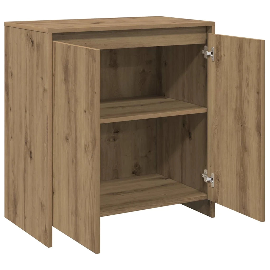 Credenza Rovere Artigianale 70x41x75 cm in Truciolato