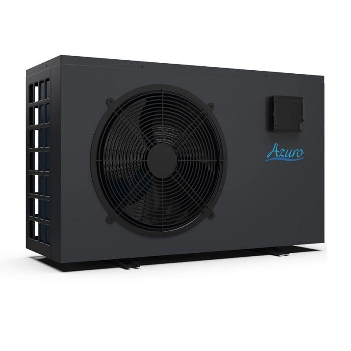 Pompa Di Calore Full Inverter Per Piscina Fino A 50 M³ - Azuro Inverter Con Copertura Protettiva E Piedini Antivibrazione