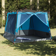 vidaXL Tenda interna in rete Blu 291 x 291 cm