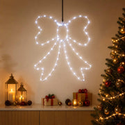 Fiocco di Natale luminoso LED LOVIISA 70 LED Bianco freddo 42053476