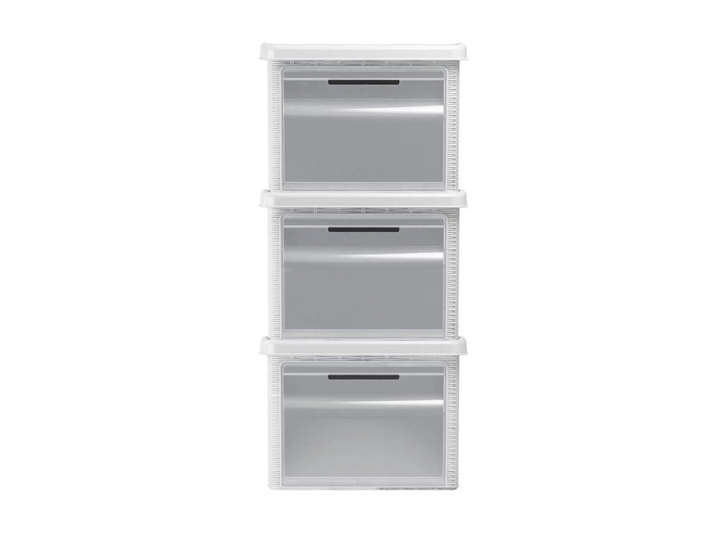Scatola Multiuso Medium Stefanplast Elegance Bianca 29 x 39 x 21 cm