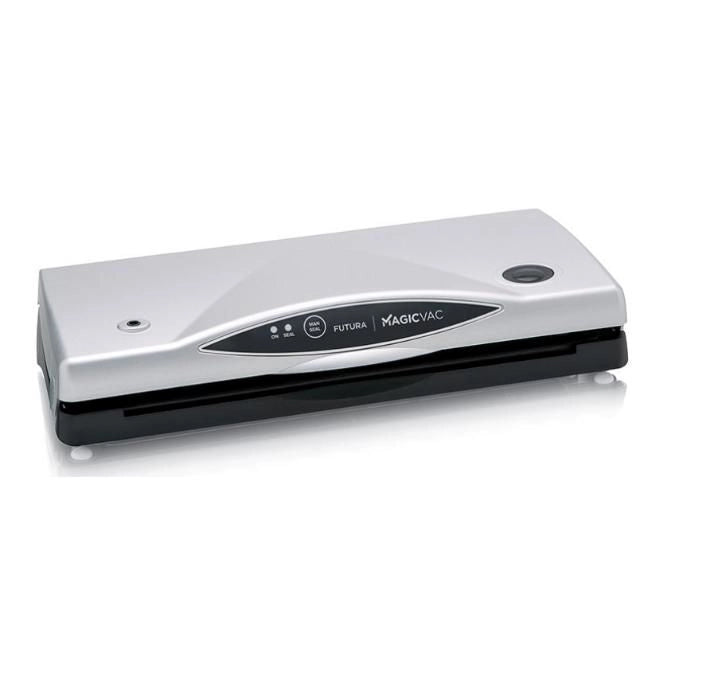Magic Vac VB02PK1 Futura Macchina Sottovuoto 140 W 800 mbar Ciclo Automatico e Manuale Barra Saldante 30 cm colore Nero Grigio