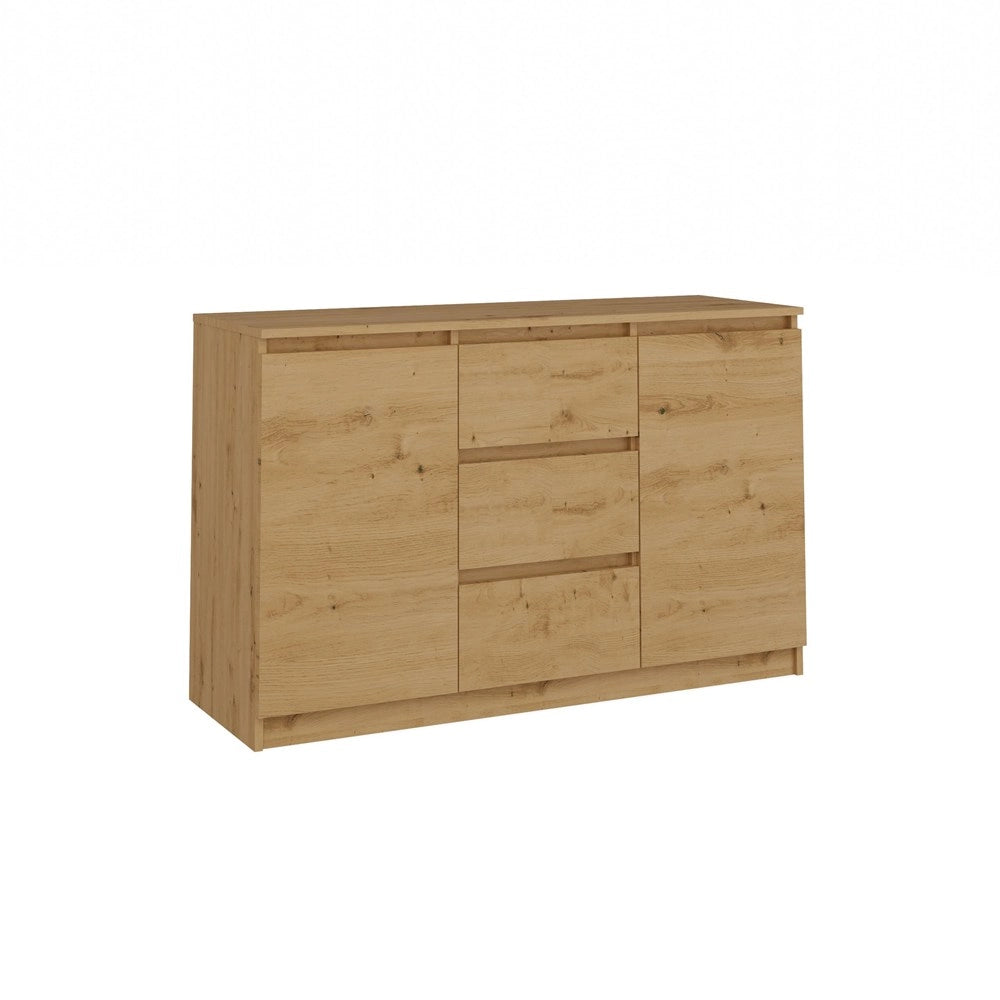 Cassettiera MALWA 2d3s rovere artisan per camera e soggiorno