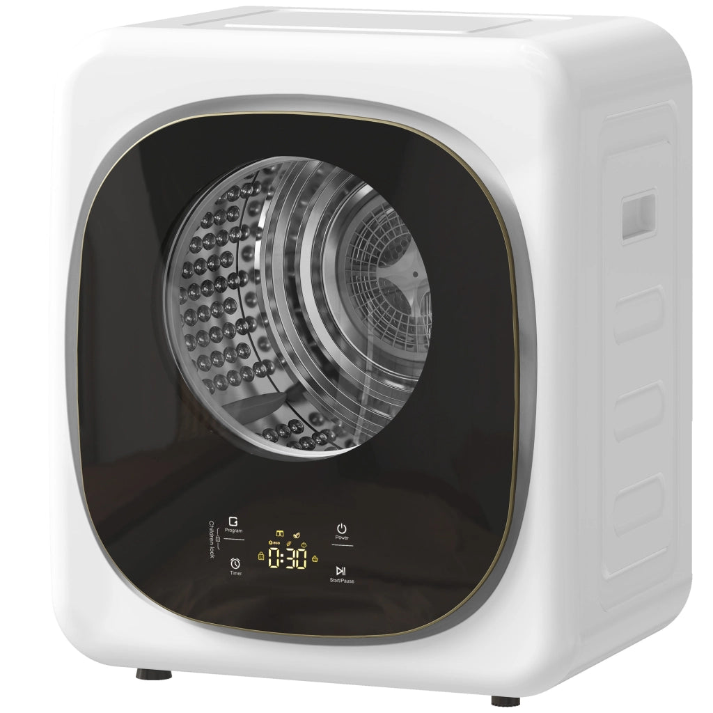 Asciugatrice a condensazione portatile 4 Kg ¨C zephmum ¨C 800 W bianco