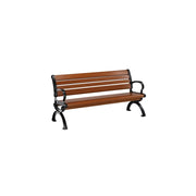 Banca da esterno COPPER 150 cm in alluminio verniciato a polvere design