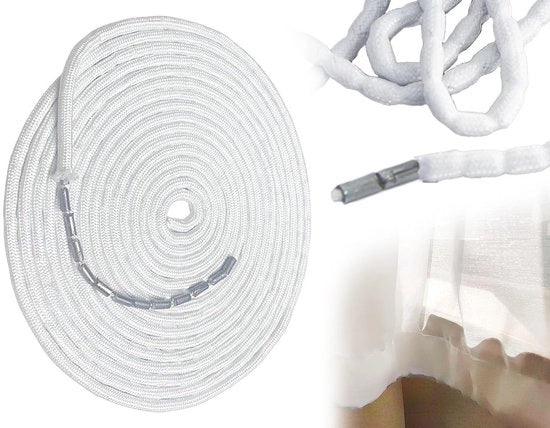 Lavagna di alluminio per tende - Catena di piombo pesante - Pesi per tende - Corda di piombo per esterno - Corda di piombo appesa - 6M, 50g/M - Alta qualità - Peso per tenda