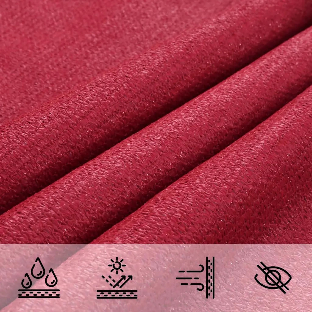Telo Ombra Rosso 2,5 x 6 m HDPE 42032725