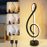 ZMH Lampada da tavolo LED wireless nera batteria touch dimmerabile per soggiorno