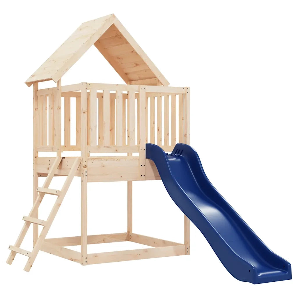 Set da Gioco da Esterno in Legno Massello di Pino 3155933
