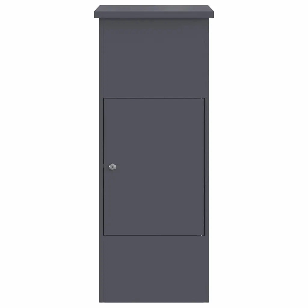 Cassetta per pacchi Antracite 44,5 x 29 x 110,5 cm Acciaio