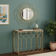 Consolle \, 91x41x78h cm oro