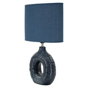 Mirny, Lampada da Tavolo Necessaria 1 Lampadina, blu