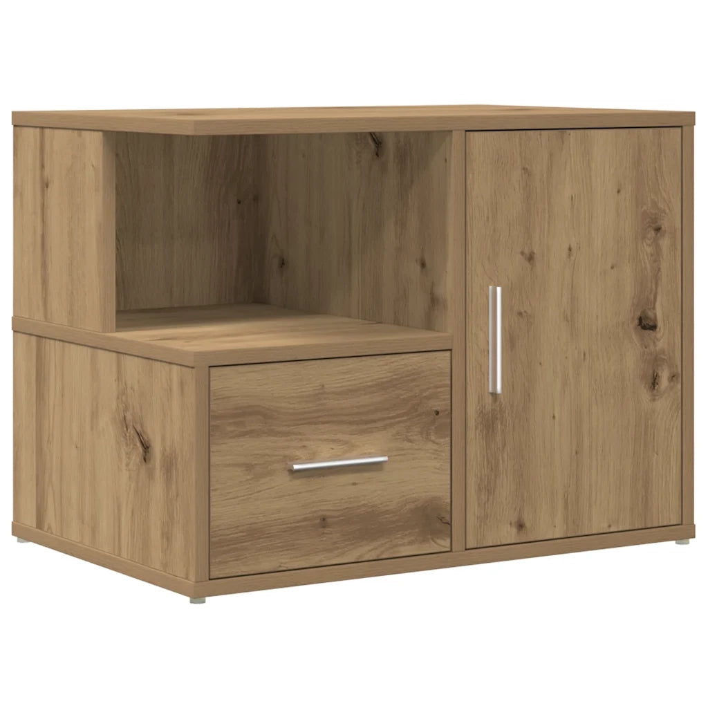 Mobile Angolare Rovere Artigianale 160x40x45 cm in Truciolato