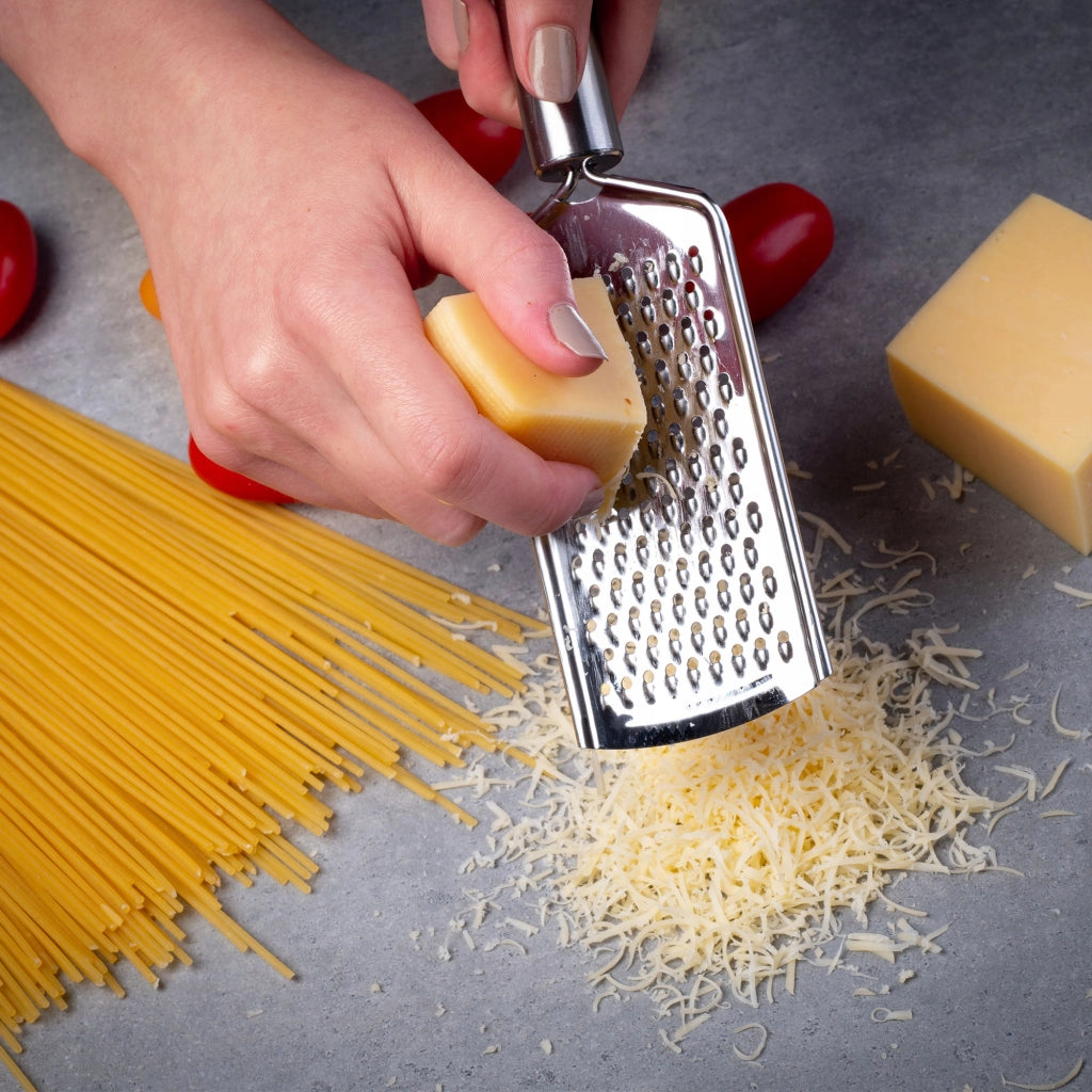 Grattugia KADAX per formaggio, verdure, aglio, zenzero, grattugia da cucina piccola, manuale, 23,5 cm