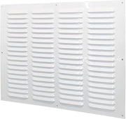 Rostello metallico per ventilazione - 40x30cm - bianco - adatto per ventilazione