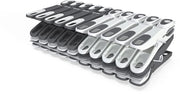 Wasknijpers con Presa Soft - 60 Pezzi - Lunghezza Extra e Stabilità - Antiscivolo - Materiale in Plastica - 85% Materiale Riciclato - Sostenibile - Wasknijper