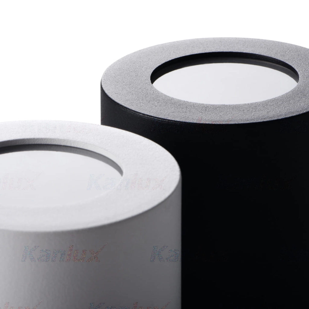Kanlux SANI faretto soffitto nero alluminio GU10 IP44