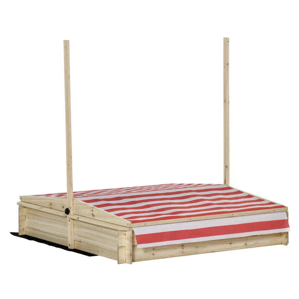 Sandbox Legno Quadrato ¨C Minimal ¨C 118x118x118 cm