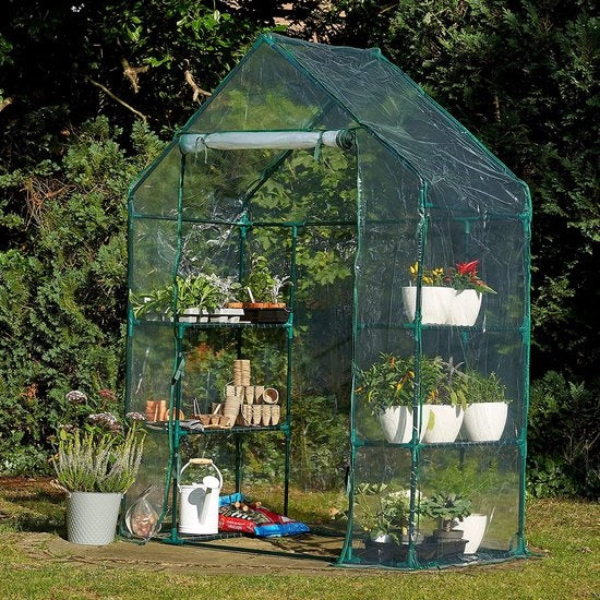Serra / Serra per Interno e Esterno - Giardino, Coltivazione, Serra per Bicchiere per Interno e Esterno
