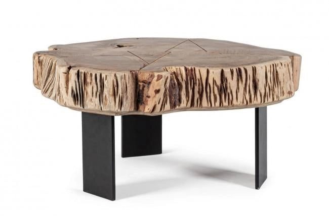 Tavolino Basso 70x65 x 33 cm in Legno