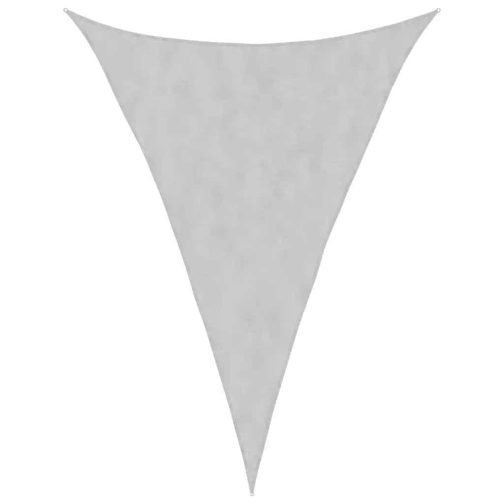 Vela Parasole | Telo Ombra | Vela da ombra Grigio Chiaro 5x7x7 m 100% Poliestere Oxford