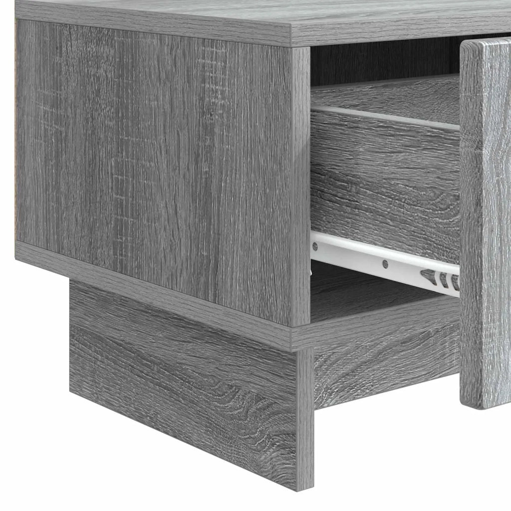 Mobile TV Grigio Sonoma 147 x 34,5 x 30 cm Legno ingegnerizzato