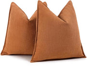 Set di cuscini in chenille - Lusso e comfort - Insieme da 2 - 45x45 cm - Materiale premium